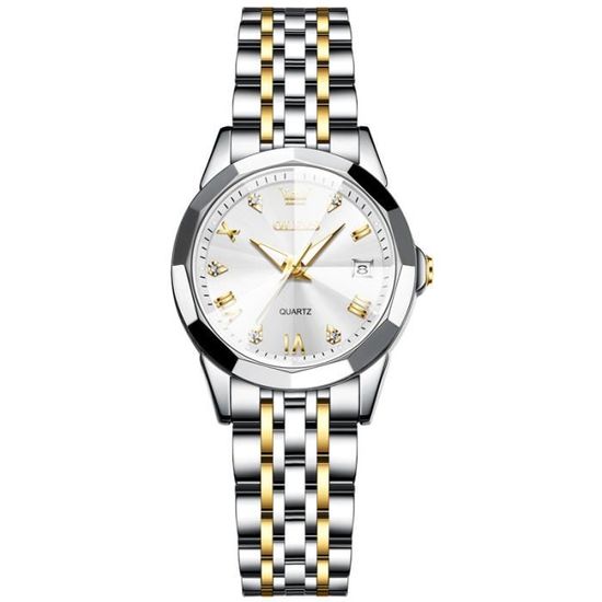 Montre Homme IceHouse Chronographe – Cadran Romain Jaune Or, 55mm – Quartz Japon – Neuf Sans étiquette