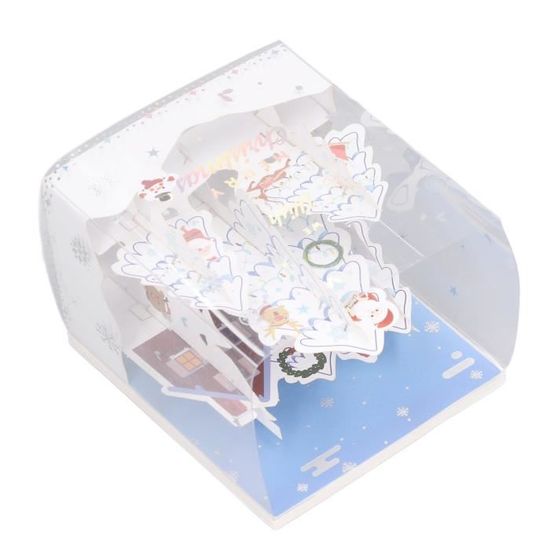 Cartes De Noël Pop-up - Cartes Animées Musicales Et Lumineuses Pour