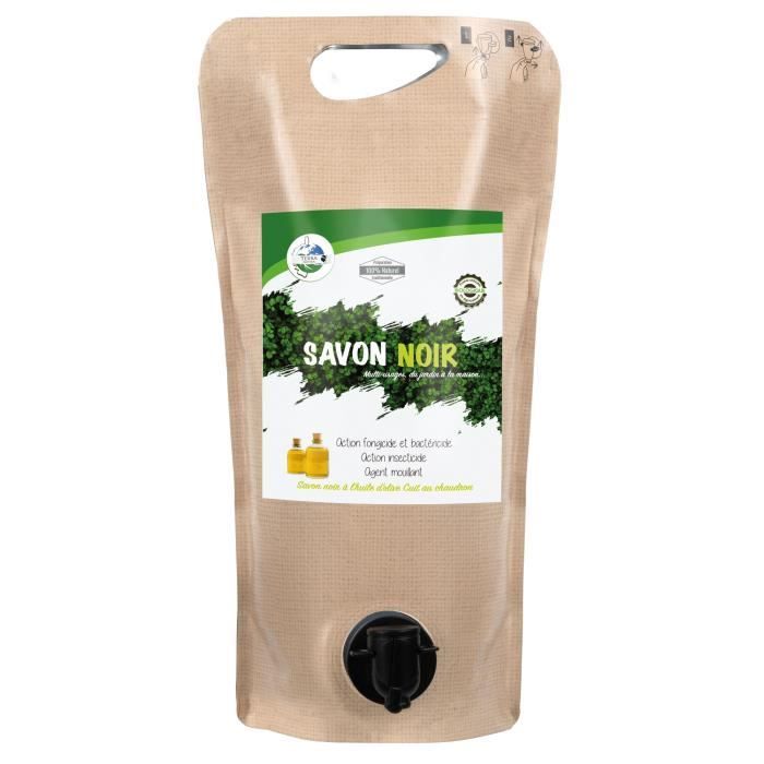 TERRA NOSTRA - Savon Noir - Grignons d'olive - Pouch 2L Concentré - Utilisable en agriculture biologique