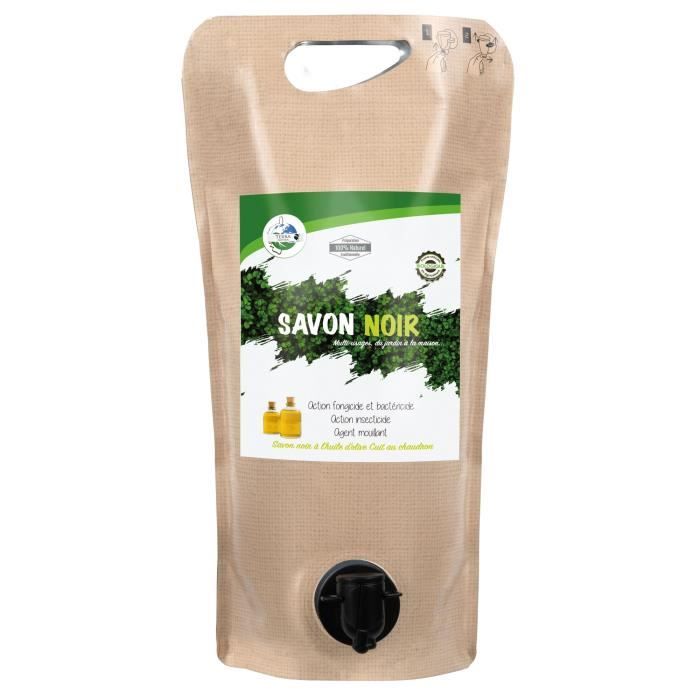 TERRA NOSTRA - Savon Noir - Grignons d'olive - Pouch 2L Concentré - Utilisable en agriculture biolog