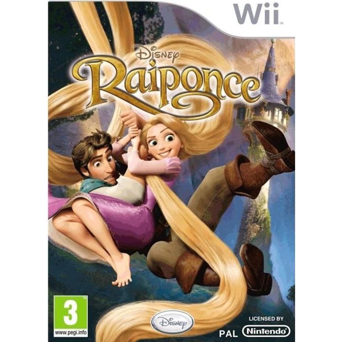 Raiponce Jeu Wii