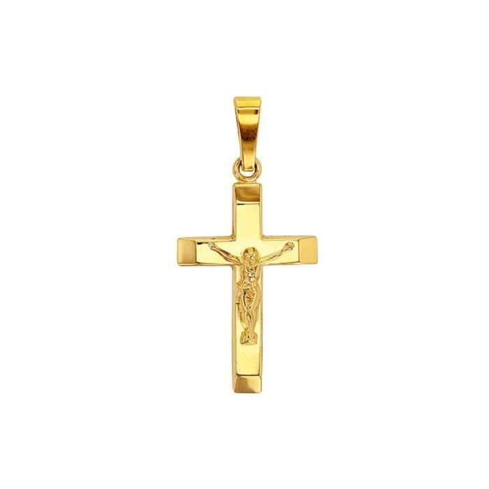 Jouailla - Croix ornée du Christ en Or 375-1000 (396309)