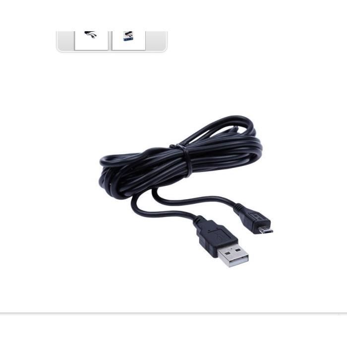 Under Control Cable de charge USB manette PS4 3m