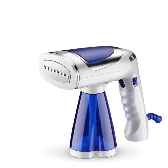 Vapeur portable, fer à repasser avec fer continu 1600W, bateau à vapeur de voyage avec réservoir d'eau de 250 ml,