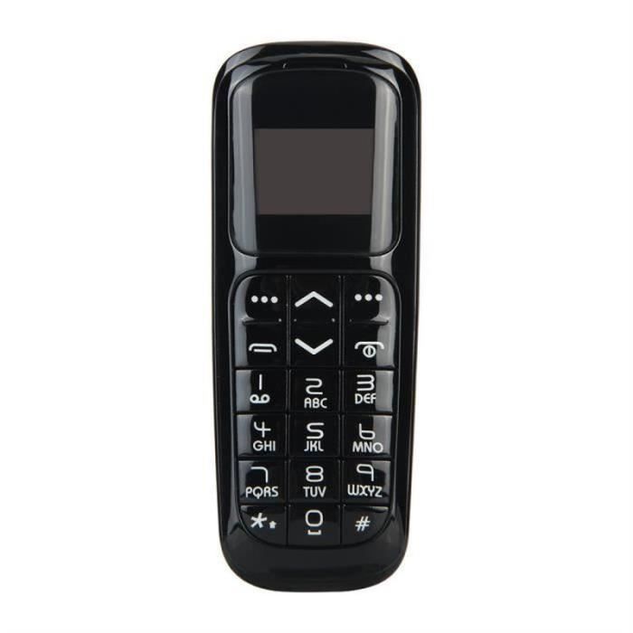 Long-CZ V2 Mini Téléphone Portable - Noir