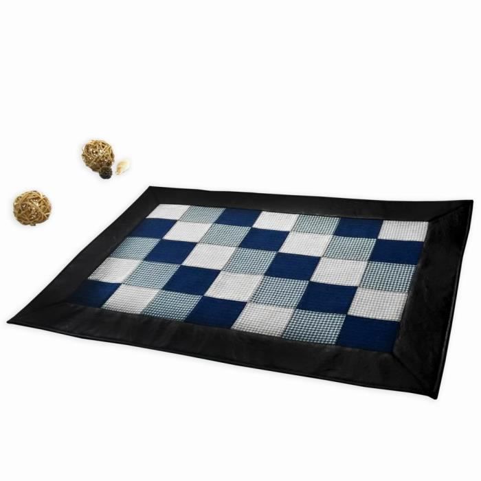 Durable Indoor - Outdoor Mat Tapis Patchwork Carpettes Tapis, 35.2''*23.2''