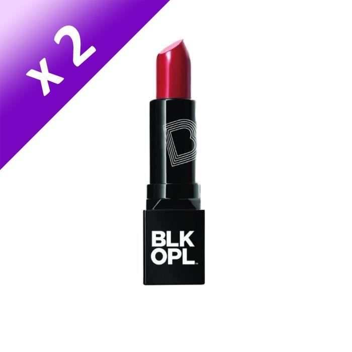 Lot De 2 - BLACK OPAL Rouge à lèvres BRL-1291 002 Color Splurge Risqué Matte Lipstick