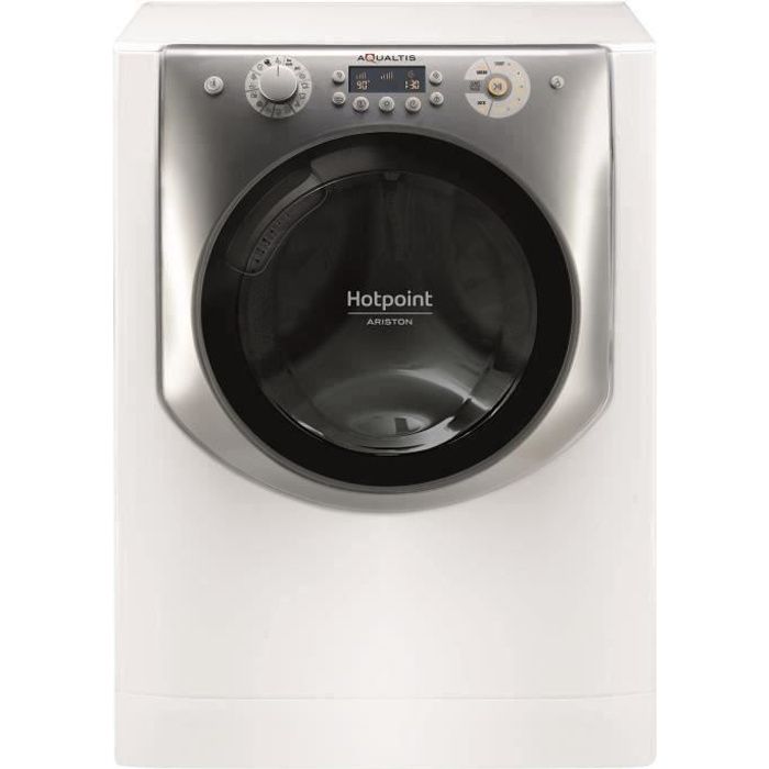 Lave-linge séchant HOTPOINT AQD972F697EUN Aqualtis - Lavage 9 kg / séchage 7 kg - Classe A - 1600 tours/min - Blanc