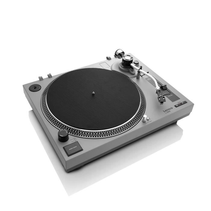 Lenco Platine USB L-3808 Gris mat