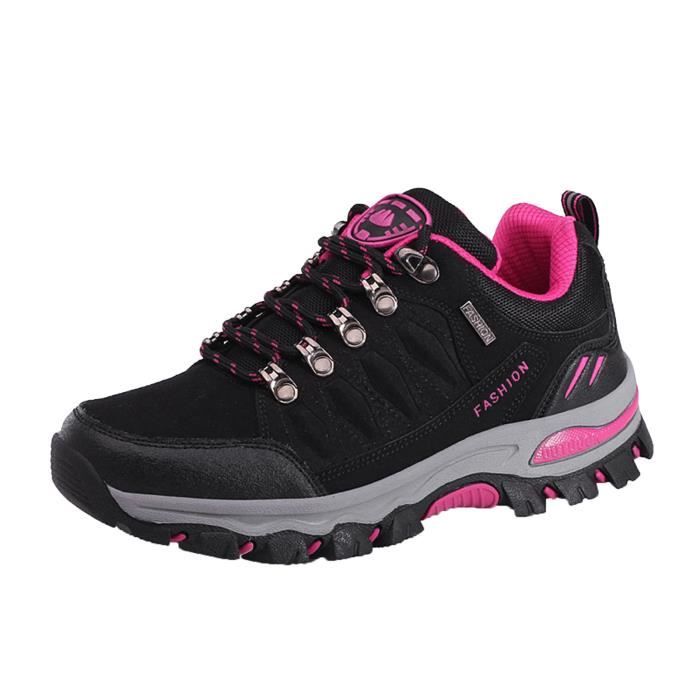 Femmes Sports de plein air Escalade Chaussures de randonnée Baskets de trekking imperméables -38