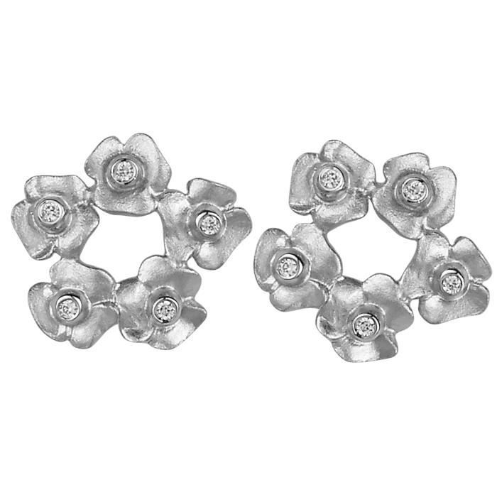 ORPHELIA SILVER Puce d'oreille pour Femmes en Argent sterling 925 -ZO-5245