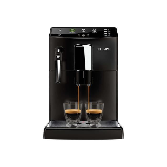 Philips HD8821 Machine à café automatique avec buse vapeur "Cappuccino" 15 bar noir