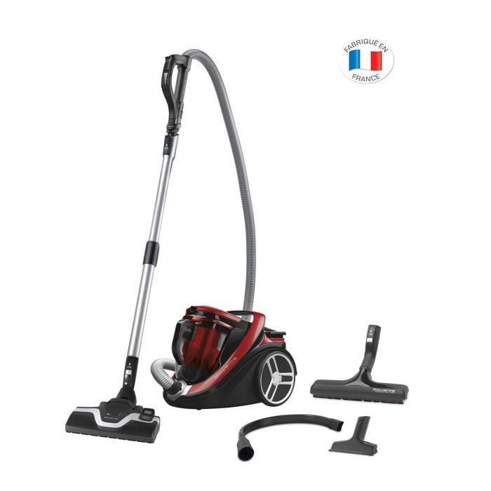ROWENTA RO7643EA SILENCE FORCE CYCLONIC "HOME & CAR" Aspirateur traineau sans sac - Silencieux