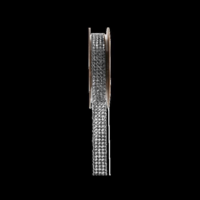 Ruban strass autocollant Argent 15 mm x 1 m