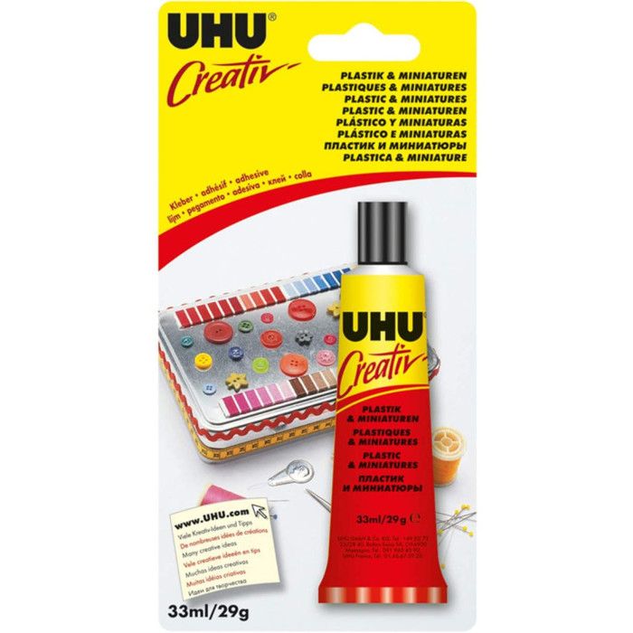 UHU Creativ' Plastiques & Miniatures 33ml