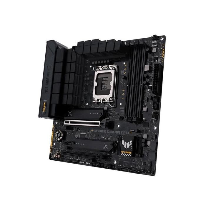 Carte mère ASUS TUF GAMING B760M-PLUS WIFI D4 Intel B760 LGA 1700 4xDDR4 128GB Micro ATX - Asus