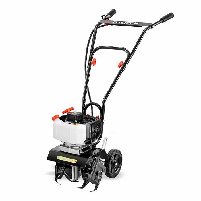 Motobineuse électrique Elem Garden 1500W - Largeur 45 Cm, Profondeur 22 Cm - 6 Fraises - Poids 10,3 Kg