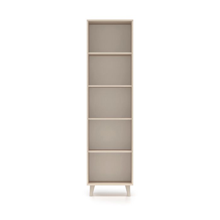 Bibliothèque Petits-meubles - Alycia - 50 x 40 x 190cm - Beige - Effet bois Bibliothèque Petits-meubles - Alycia - 50 x 40 x 190cm - Beige - Effet bois