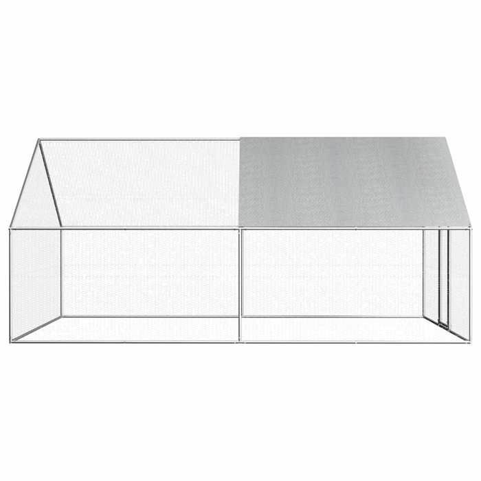 Bon plan Enclos Animaux Lapins - JILI HOT - Poulailler dextérieur - 275 x 4 x 192 m - Acier galvanisé - Pour Jardin
