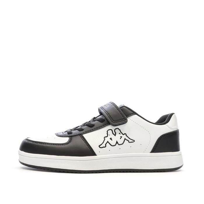 Kappa Baskets Noires/Blanches Garçon Kappa Malone