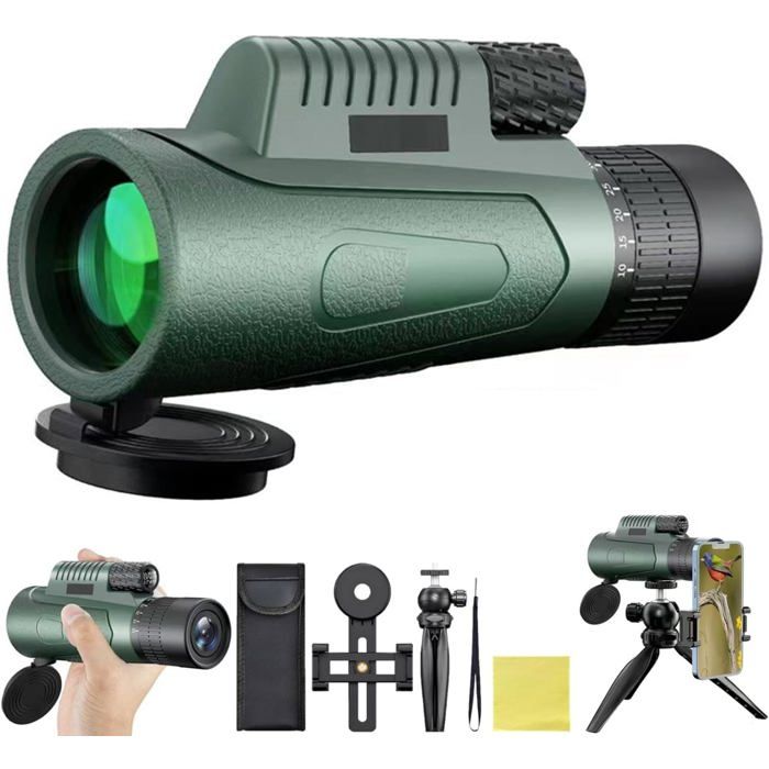 Télescope Pirate Enfant – Monoculaire En Plastique Robuste, Léger, Avec Support, Pour Observation Extérieure, éveil Scientifique