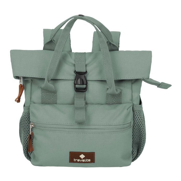 travelite Sac à dos menthe pour femme et homme - Basic Short Handle Mini Backpack Mint 328945 travelite Sac à dos menthe pour femme et homme - Basic Short Handle Mini Backpack Mint 328945