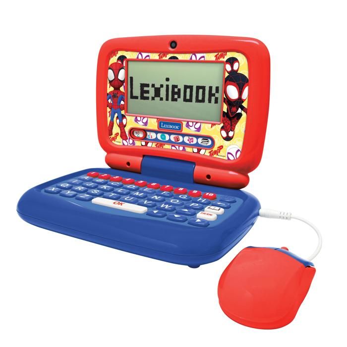 Spidey ordinateur portable éducatif parlant bilingue – 40 activités en français et anglais