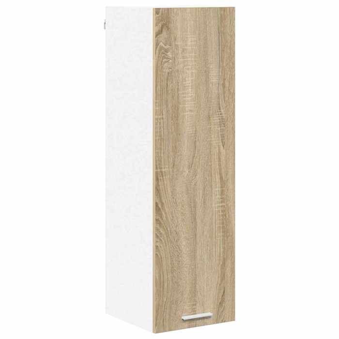 [5273095] Armoire suspendue - Armoire Murale de Salle de Baincuisine avec stockage Chêne Sonoma 30x31x100 cmPoids:15.15 Kg