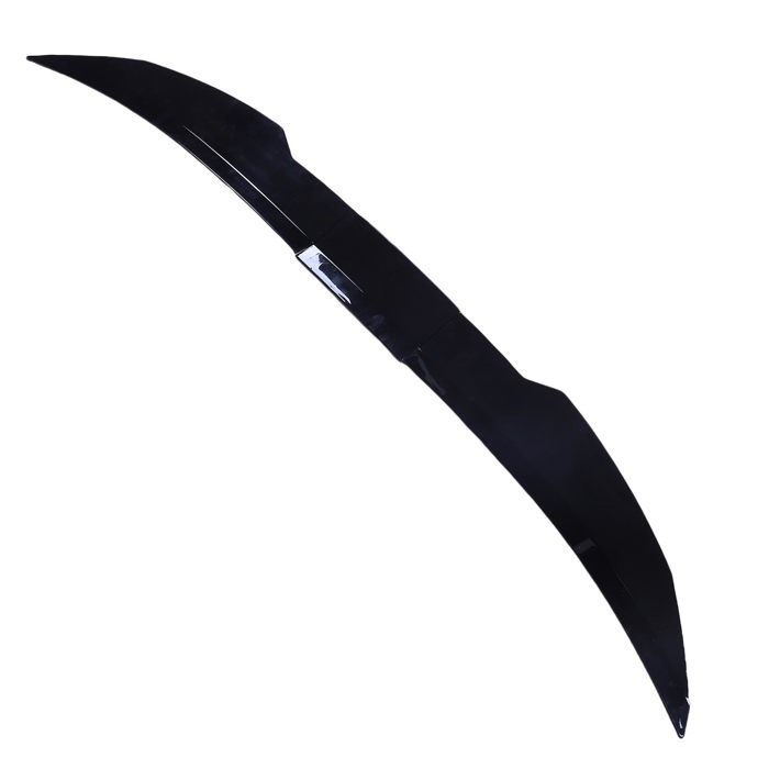 Shipenophy aileron de couvercle de coffre de voiture Becquet de coffre arrière de voiture auto becquet noir brillant + noir