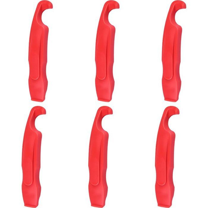 6 Pièces Vélo Outil de Démontage de Pneu Demonte Pneu Velo Leviers de Pneu de Vélo Cuillère à Changer Les Pneus de Vélo