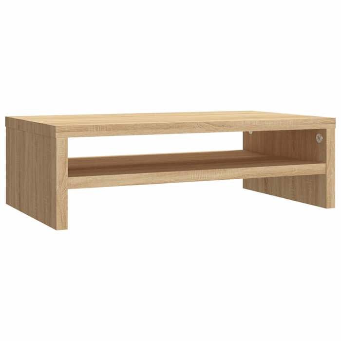 Armoire TV - Contemporain - Support de moniteur Chêne sonoma 42x24x13 cm Bois d’ingénierie 4349