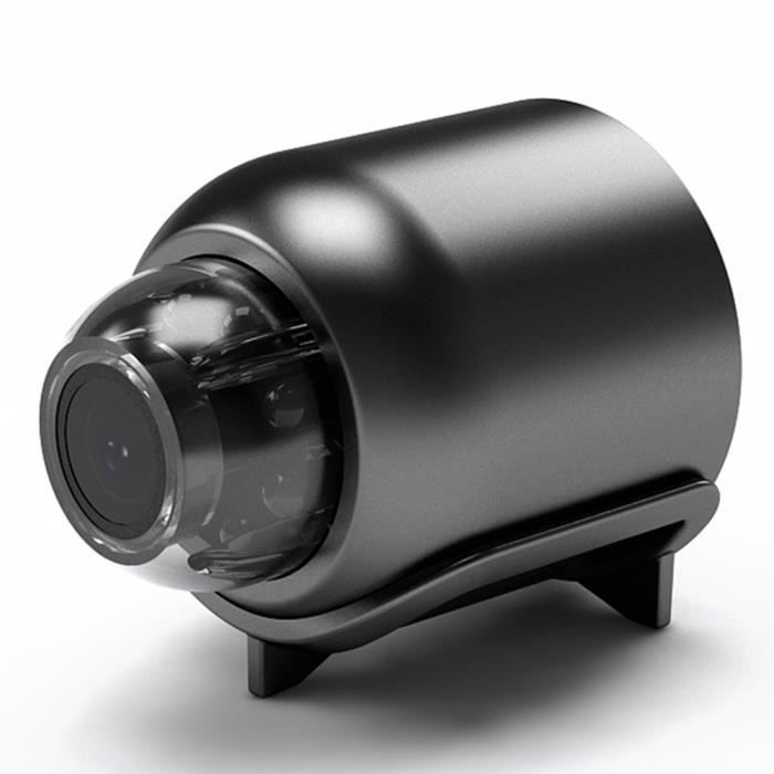 Caméra 32G Carte-Mini caméra de surveillance WiFi Hiddens, caméra de surveillance à distance multifonctionne