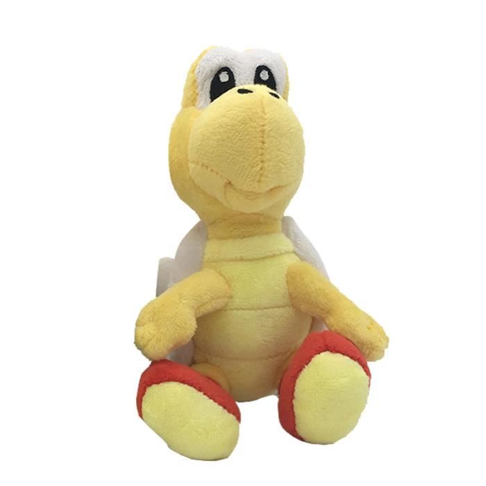 Super mario peluche crapaud caractère 50 cm rouge et blanc champign