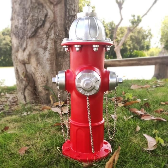 10 Mini Bouches D'incendie Décoratives En Résine Rouge - 3,2x1,7x1,7 Cm - Pour Dioramas, Maquettes, Jardins Miniatures