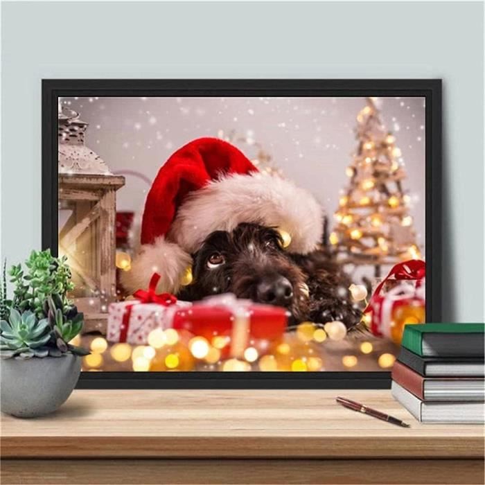 DIY 5D Broderie Diamant Kit Complet Chien Chihuahua Couleur Diamant Painting Kit De Broderie Diamant Peinture Kit Complet Pour Adulte Strass Point De