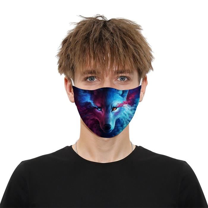 Masque Anti-poussière Unisexe Avec 3 Filtres 5 Couches - Pour Vélo, Course, Pollution, Pollen