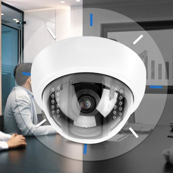 MAIDAOFZ Caméra de surveillance Wifi 4K 8MP HD, Caméra de
