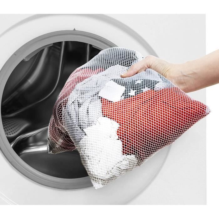 Lot De 3 Sac à Linge Sale, Filet Linge Machine à Laver, Filet de Lavage