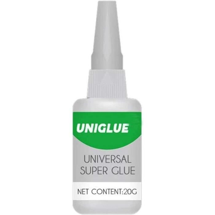 Super Colle Extra Forte Universelle - Adhésif Puissant Pour Verre, Plastique, Caoutchouc