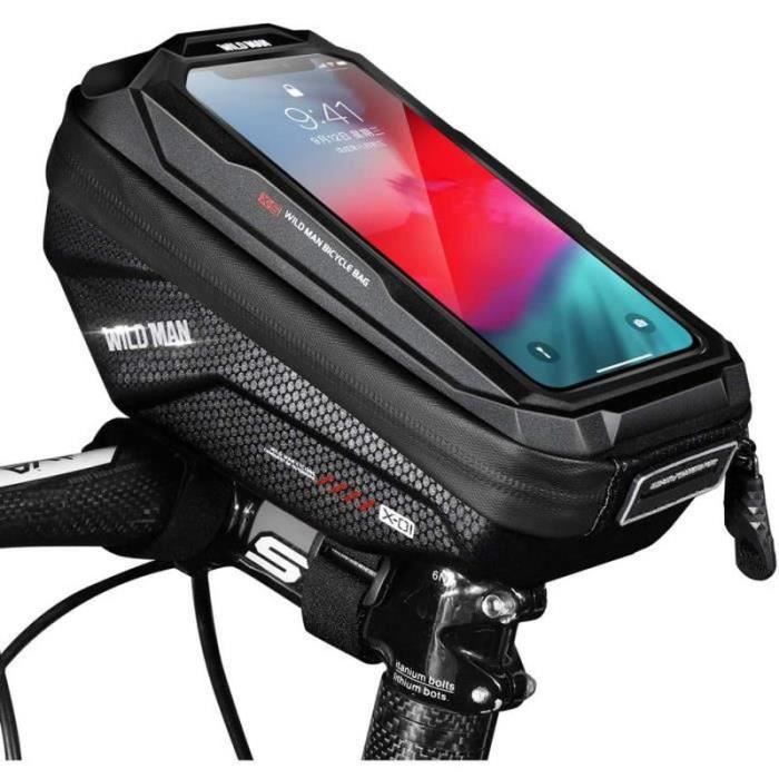 Polyester Mountain Bike étanche Sac écran tactile téléphone cellulaire Support velo