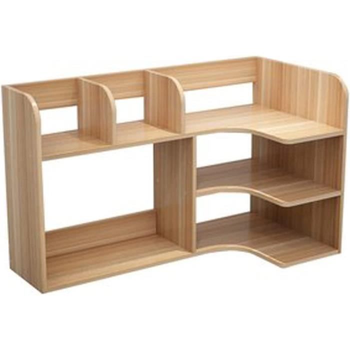 Hossejoy Étagère De Rangement Réglable En Bois Pour