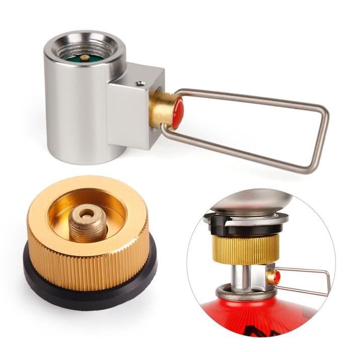 AL02642-Adaptateur pour bidon de butane de type long Adaptateur de gaz