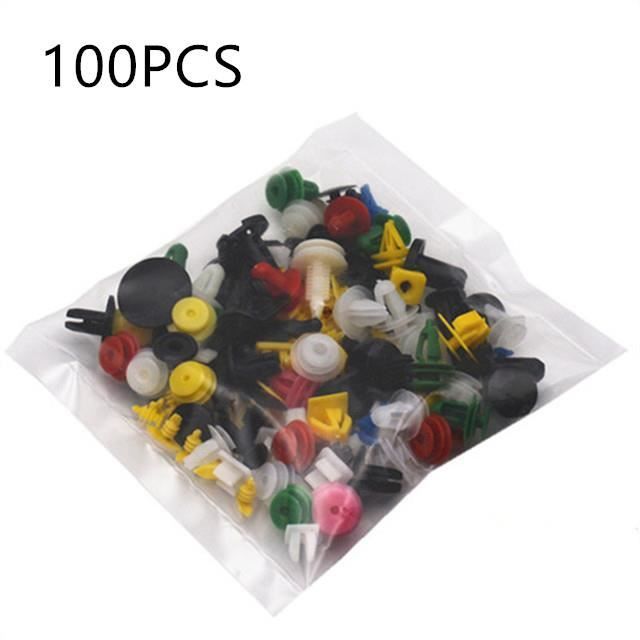 40 Pièces U-Clips Et Vis Kit Universal Metal, Assortiment
