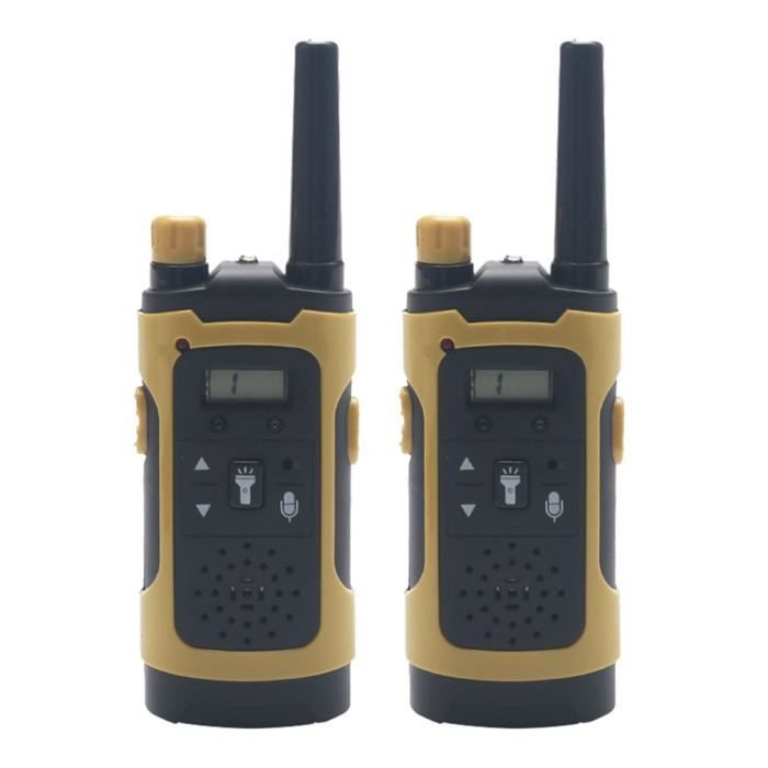 Talkies-Walkies Pour Enfants - Lot De 2 Jouets Avec Portée Longue Et Voyants Lumineux Pour Jeux En Plein Air Jeu Interactif Parent-enfant Radio Talkies-Walkies Pour Enfants - Lot De 2 Jouets Avec Portée Longue Et Voyants Lumineux Pour Jeux En Plein Air Jeu Interactif Parent-enfant Radio