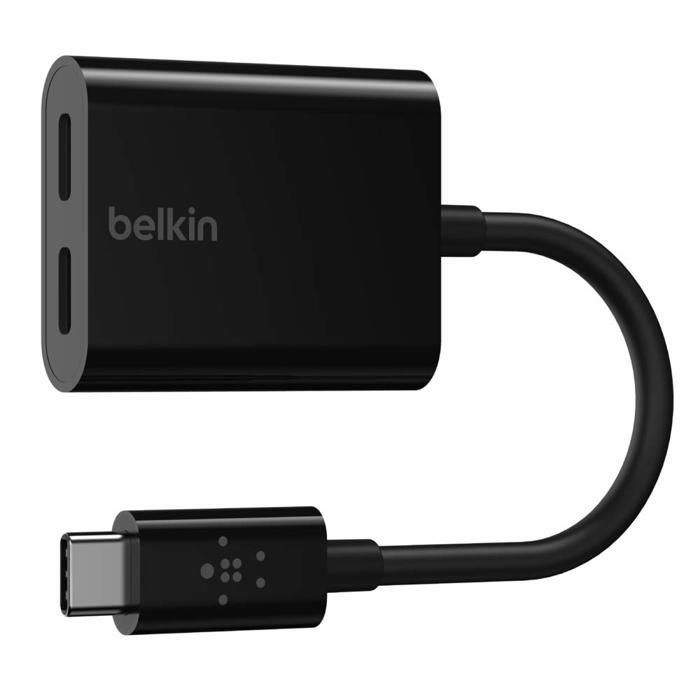 Adaptateur USB-C - BELKIN - Audi - Recharge double port - Compatible téléphone/tablette/PC