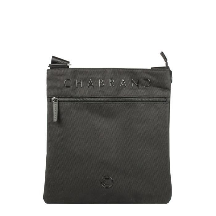Sacoche Chabrand Sacoche plate zippe Chabrand 58237 Holly couleur Gris Cdiscount Bagagerie Maroquinerie