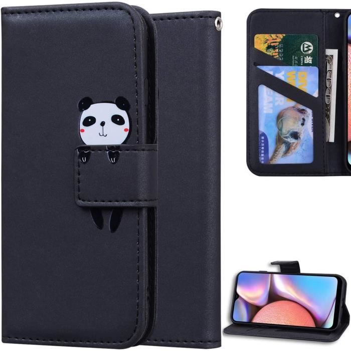 DiaryTown Cover per OPPO A52 / A72 / A92 A Libro Bello Custodia Flip in Pelle Antiurto Portafoglio Case con Supporto Slot Schede Silicone Morbido Case Protettiva Leather Cover - Totem