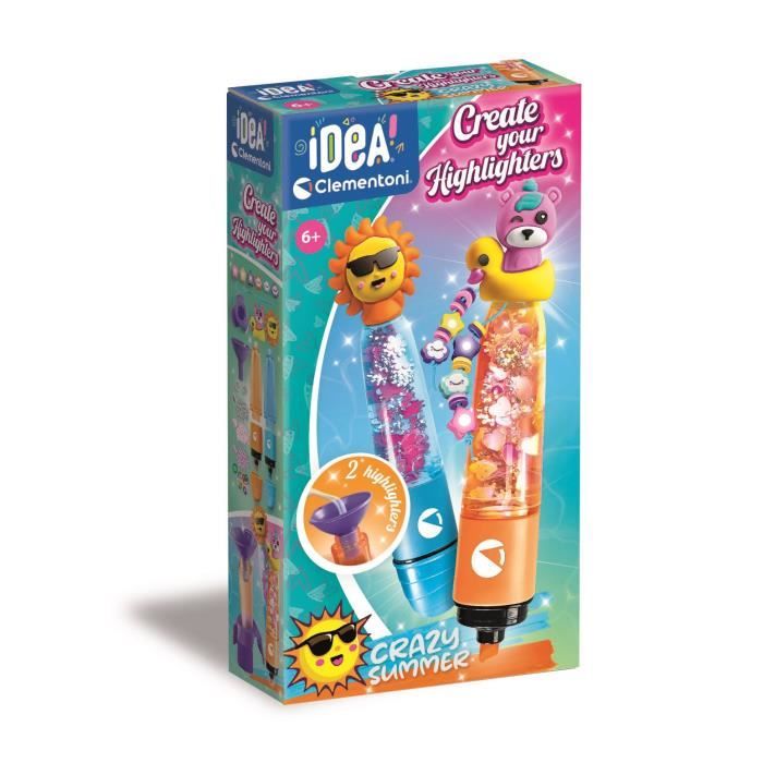 CLEMENTONI Crée tes fluos Crazy Summer