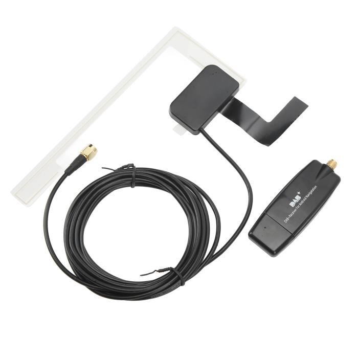 Récepteur Radio, Kit Voiture Diffusion Audio Numérique DAB DAB Box Adaptateur avec Antenne pour Android, Wins, MP3 Récepteur Radio, Kit Voiture Diffusion Audio Numérique DAB DAB Box Adaptateur avec Antenne pour Android, Wins, MP3
