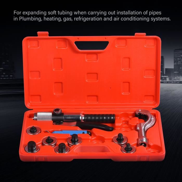 Extenseur à Main Pour Tubes Cuivre 6-22 Mm - Outil Climatisation, Acier Inox